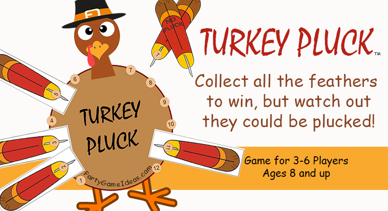 Turkey Pluck Thanksgiving Game