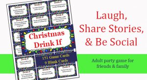 Christmas Drink If - Printable Party Game Cards