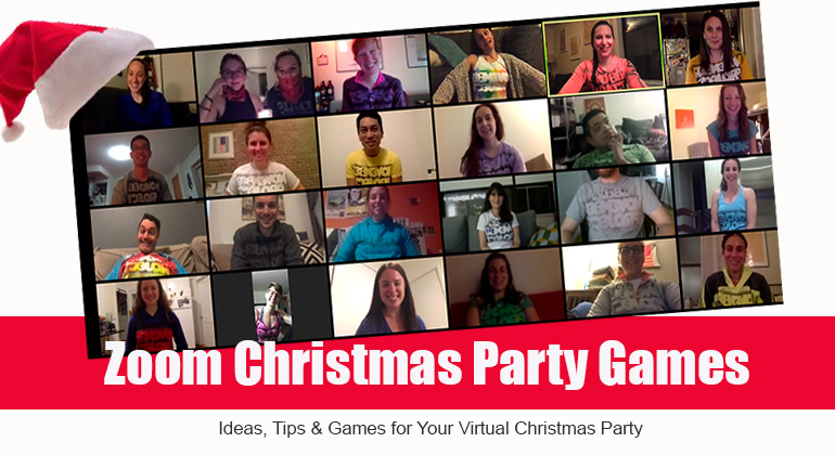 10 Christmas Zoom Party Games