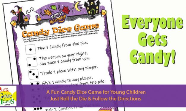 Halloween Candy Dice Game