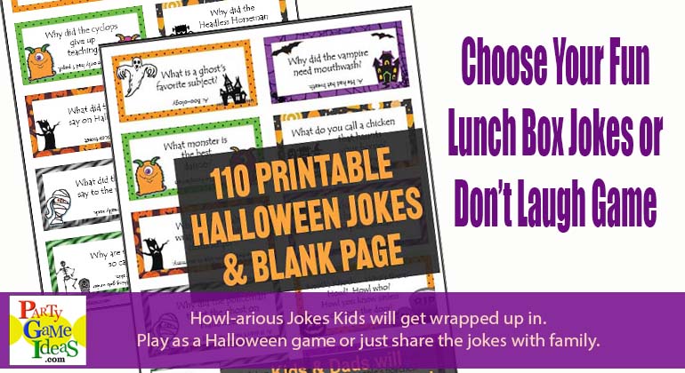 110 Printable Halloween Jokes