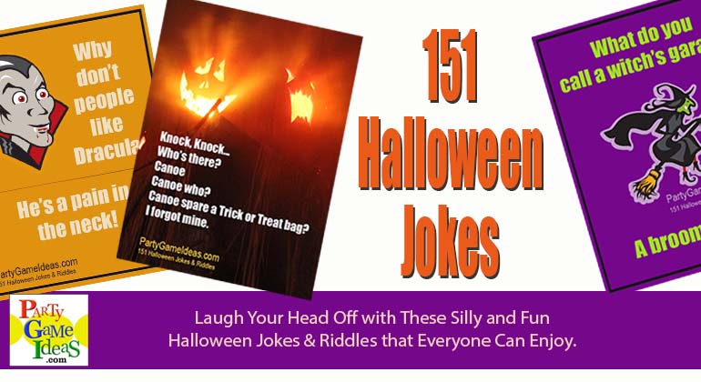 151 Halloween Jokes and Riddles