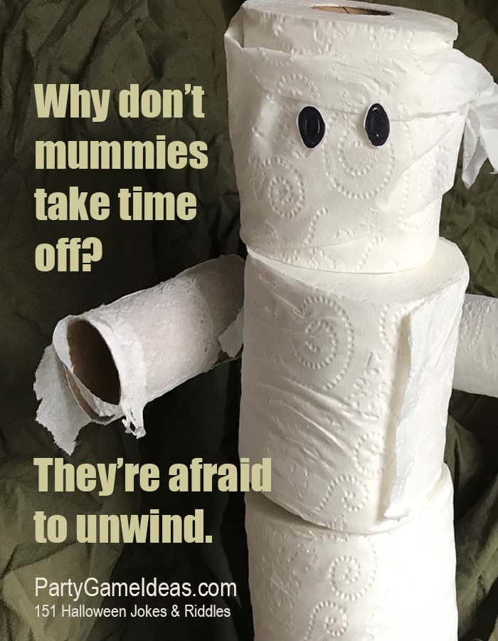 Funny Halloween Jokes for Kids Parties Silly Mummy Jokes