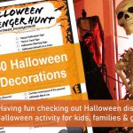 Halloween Decorations Scavenger Hunt List