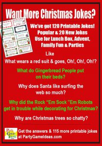 120 Printable Christmas Jokes for Kids, Dads, Parties