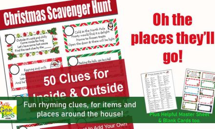 50 Christmas Scavenger Hunt Clues