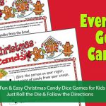 Christmas Dice Game Christmas Candy