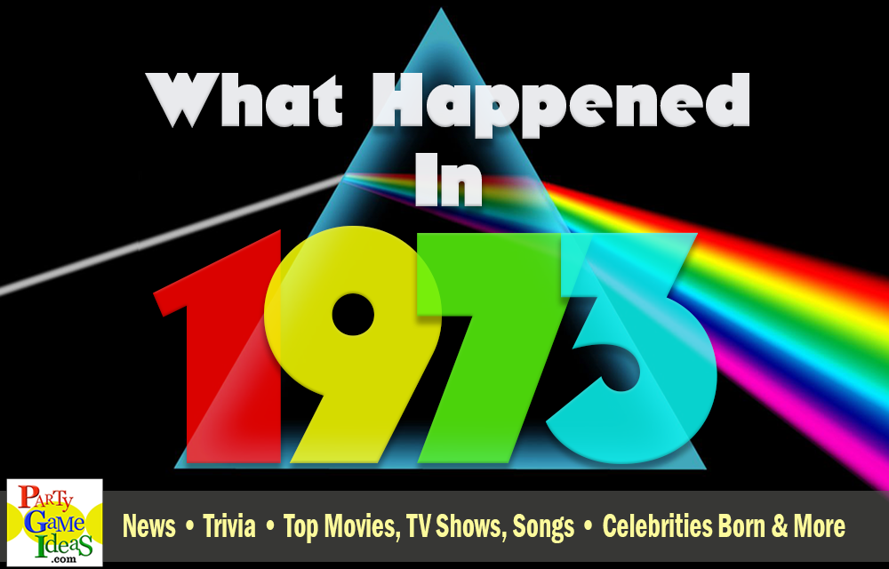 1973 Trivia Facts News What Happened in 73