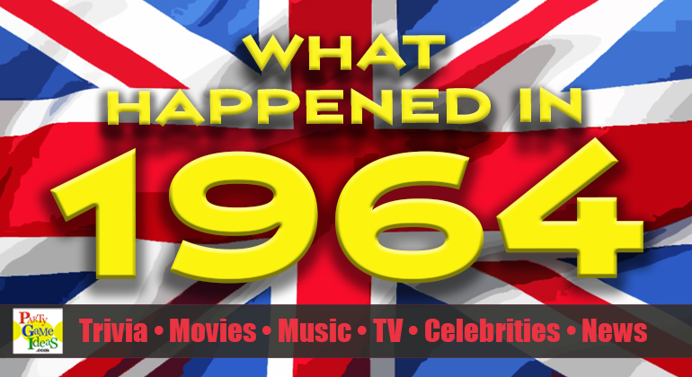 1964 Trivia What Happened in 1964